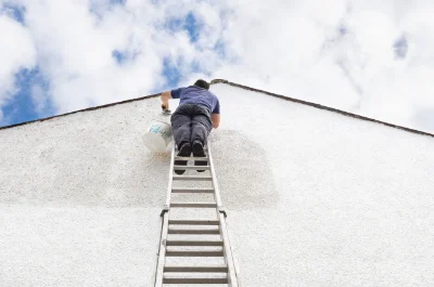 Peinture extérieure à Vezins — façades et ravalement